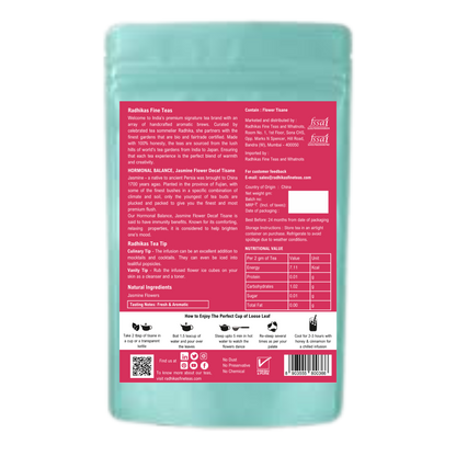 HORMONAL BALANCE Jasmine Flower Decaf Tisane