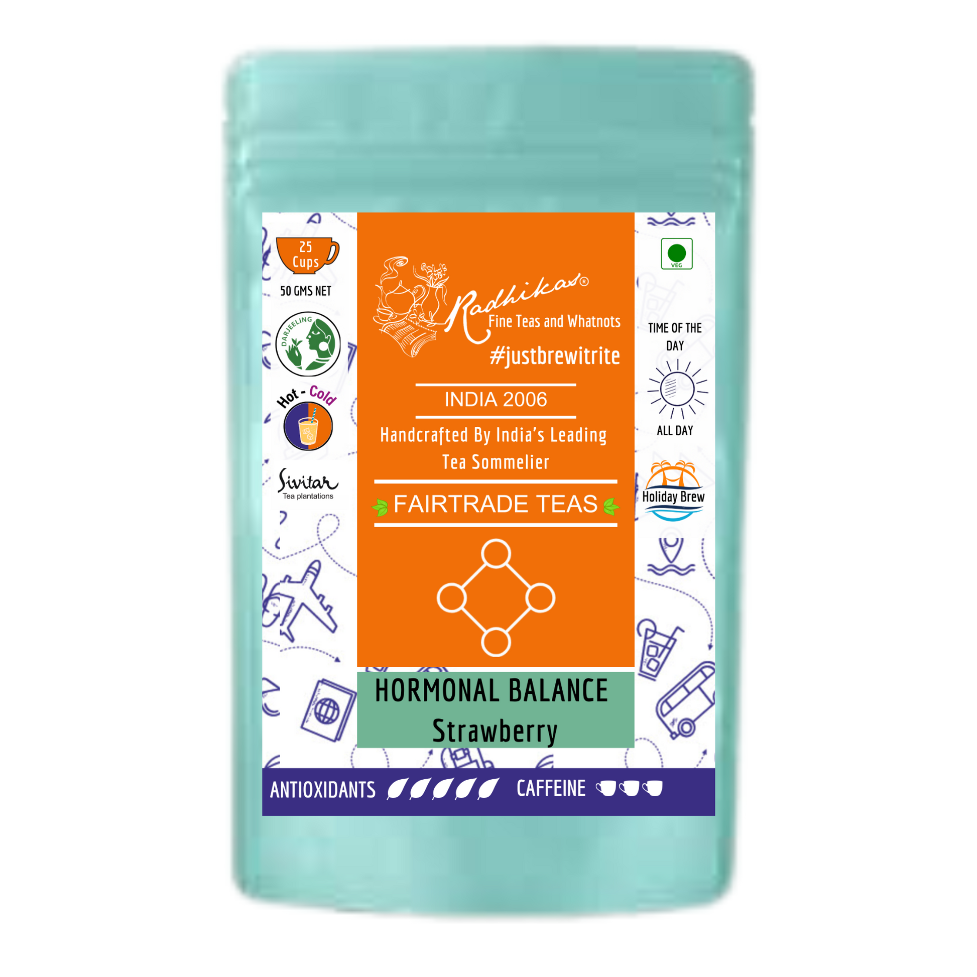 HORMONAL BALANCE Strawberry Darjeeling Leaf