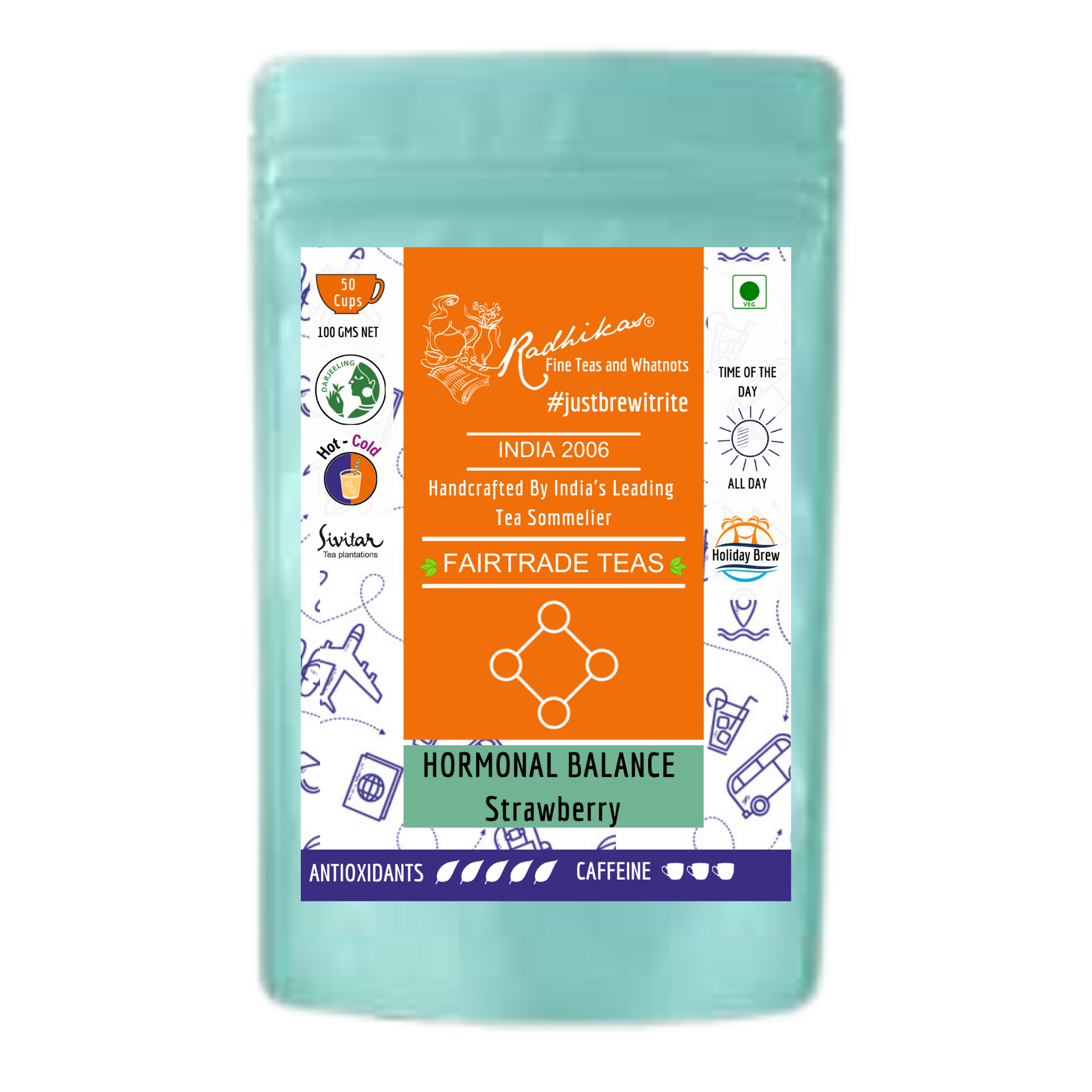 HORMONAL BALANCE Strawberry Darjeeling Leaf