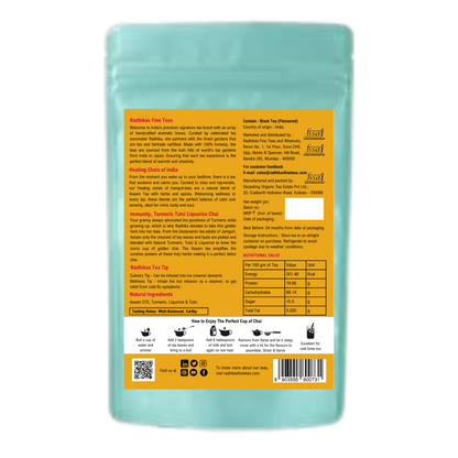 IMMUNITY Turmeric Tulsi Liqourice Chai