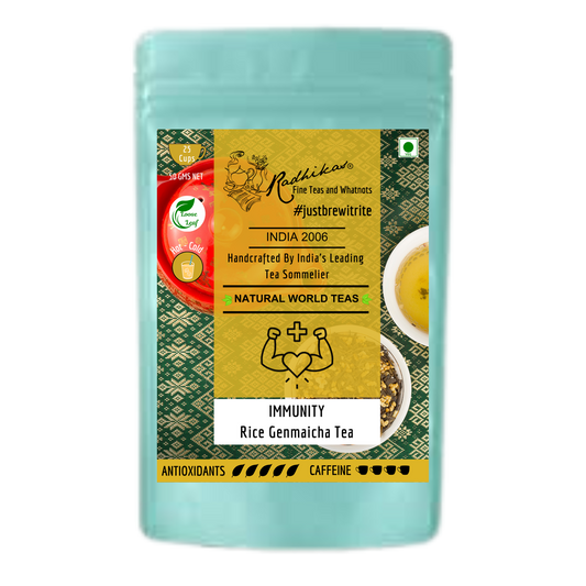 IMMUNITY Rice Genmaicha Tea - The Tea That Cleanses and Satisfies