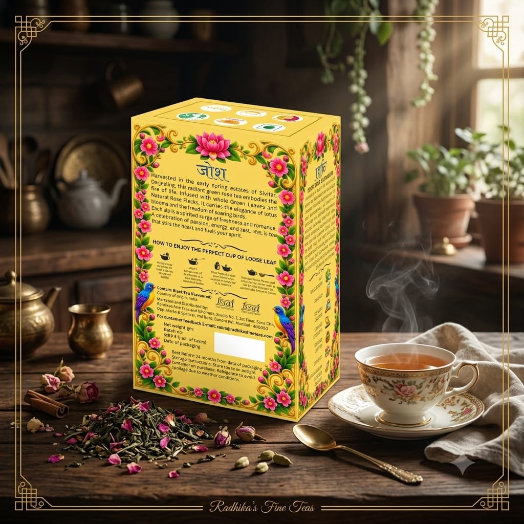 RADIANCE Grüne Rose – Erfrischende & Aromatische Mischung