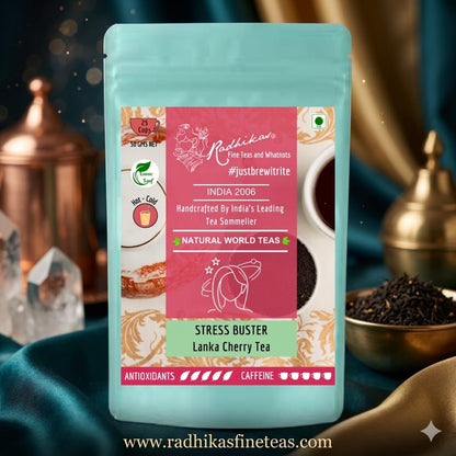 STRESS BUSTER Lanka Cherry Tea - Sweet & Tangy Stress Relieving Infusion
