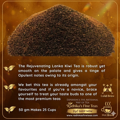 REVVS UP METABOLISM Lanka Kiwi Tea - Refreshing Wellness Drink