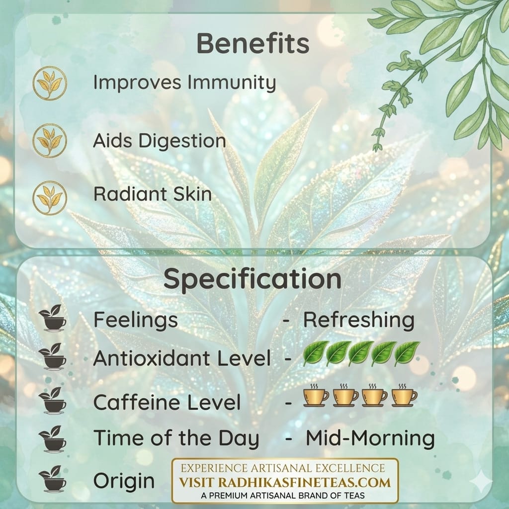 REVVS UP METABOLISM Lanka Kiwi Tea - Refreshing Wellness Drink