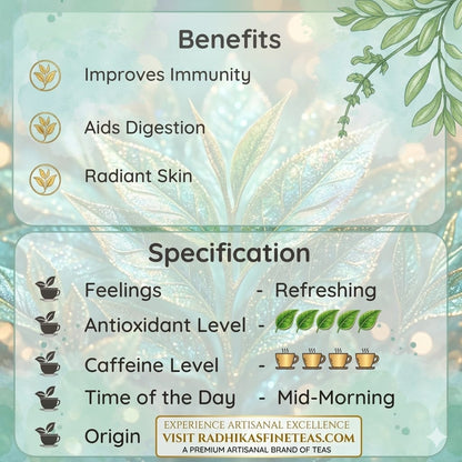 REVVS UP METABOLISM Lanka Kiwi Tea - Refreshing Wellness Drink