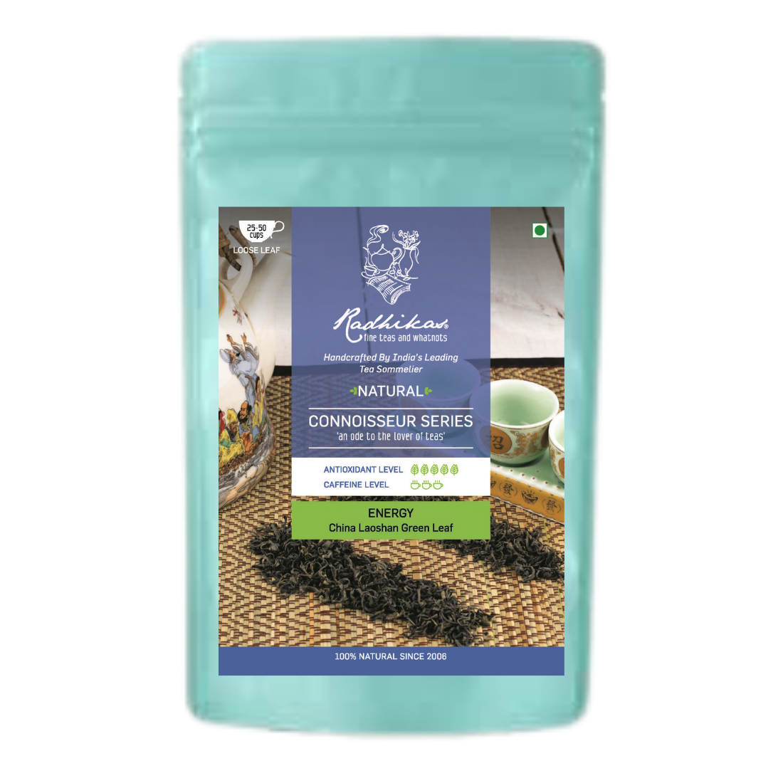 ENERGY China Laoshan Green Leaf The Tea That Gives You More Energy a