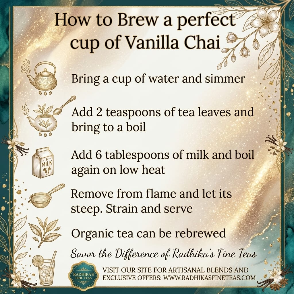Libra Zodiac Tea Gift – Aromatic Vanilla Chai Tea Blend