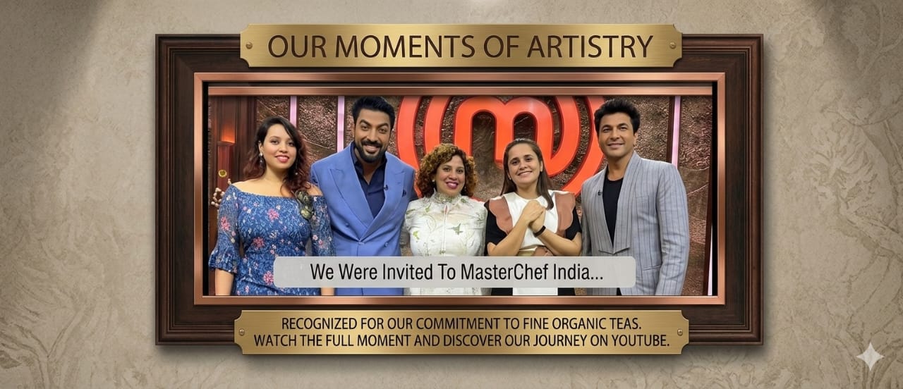 Promotional image for 'Our Moments of Artistry' featuring a group of people with a brand logo.