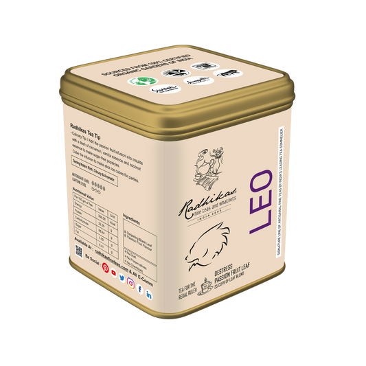 Leo Passion Fruit Tea - A special blend that celebrates the Regal Ruler, Zodiac Tea Collection, Gifting