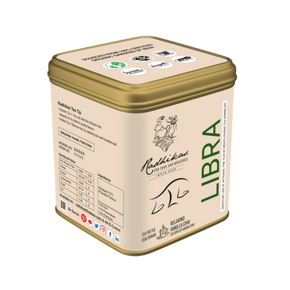 Libra Vanilla Chai - A special blend that celebrates the Egalitarian, Zodiac Tea Collection, Gifting
