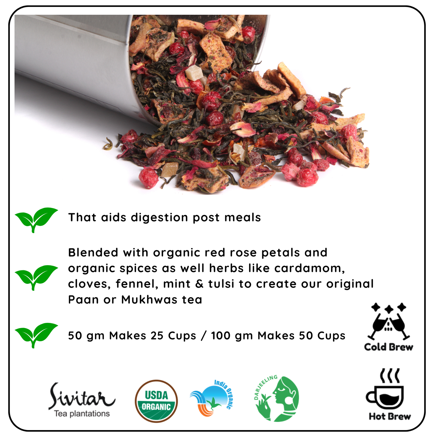 POSSIBILITEA - Paan Reserve Digestive, Delightful