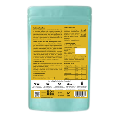 REVVS UP METABOLISM Butterfly Blue Tisane