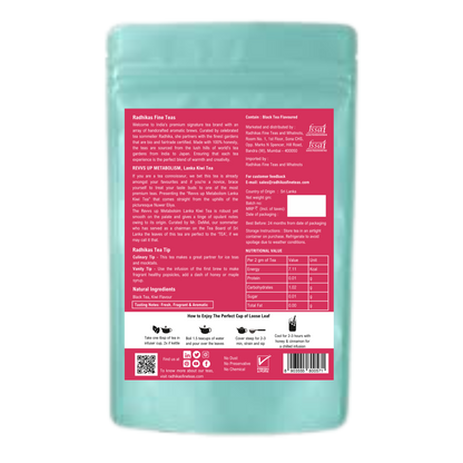 REVVS UP METABOLISM Lanka Kiwi Tea