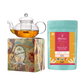 Victorian Glass Kettle and Assam Ginger Tea Gift Box