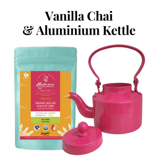 Relax and Rejuvenate with Vanilla Chai and Chaiwali Kettle Bundle