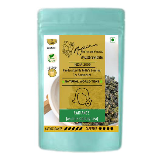RADIANCE Jasmine Oolong Leaf - A Tea for Glow and Grace