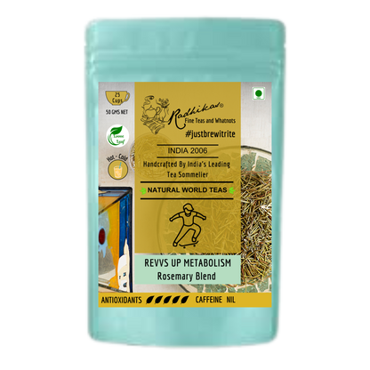 REVVS UP METABOLISM Rosemary Blend - A Refreshing and Aromatic Herbal Tea