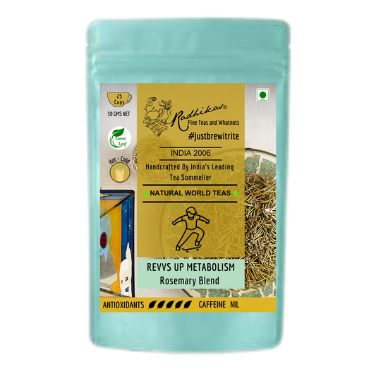 REVVS UP METABOLISM Rosemary Blend - A Refreshing and Aromatic Herbal Tea