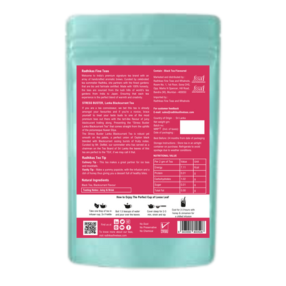 STRESS BUSTER Lanka Blackcurrant Tea