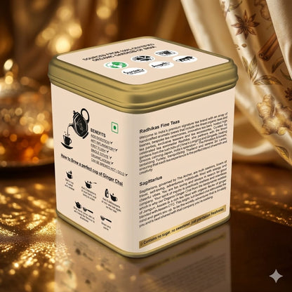 Sagittarius Zodiac Tea Gift – Zesty Ginger Spice Chai