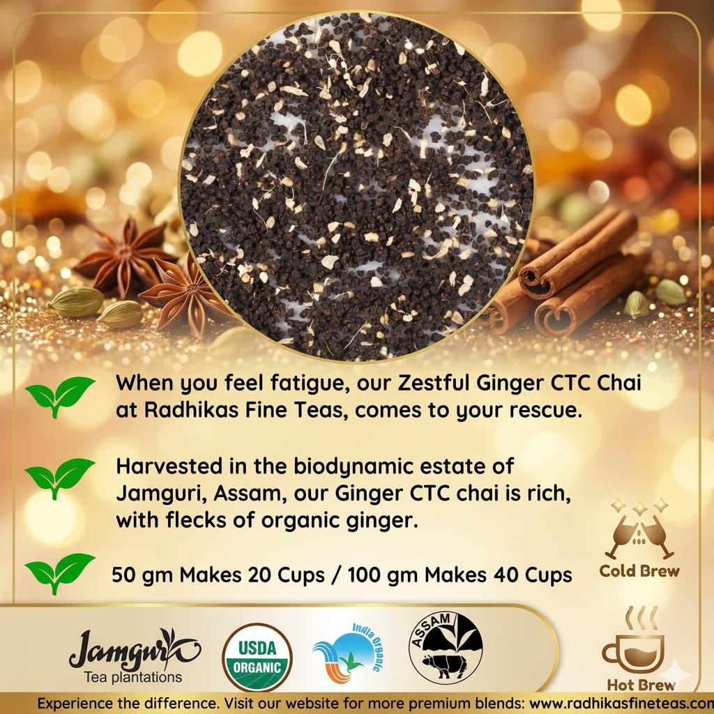 Sagittarius Zodiac Tea Gift – Zesty Ginger Spice Chai