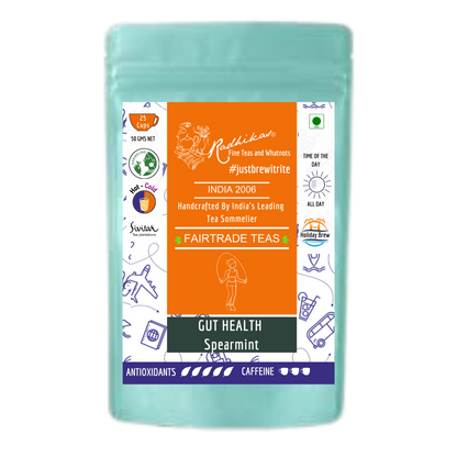GUT HEALTH Spearmint Darjeeling Leaf - How Spearmint Tea Can Enhance Your Mood and Focus