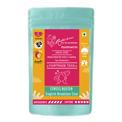 STRESS BUSTER English Breakfast Chai - How English Breakfast Chai Can Boost Your Mood and Energy