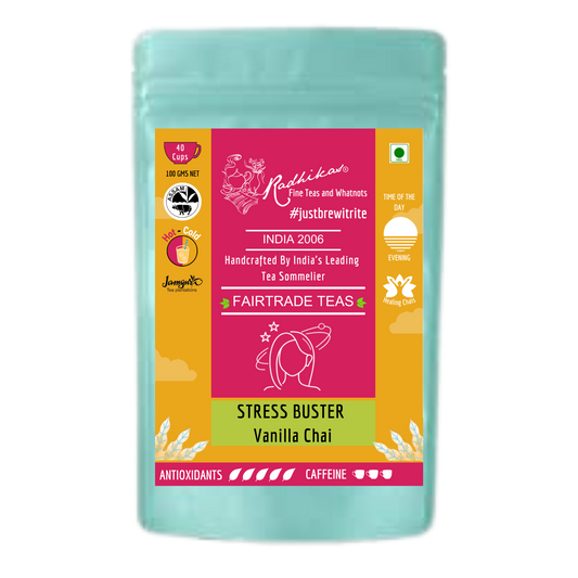 STRESS BUSTER Vanilla Chai - How Vanilla Chai Can Help You Relax and Unwind