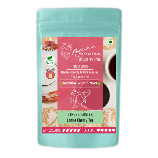 STRESS BUSTER Lanka Cherry Tea - A Natural Remedy for Insomnia and Stress
