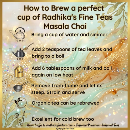 Taurus Zodiac Tea Gift – Authentic Indian Masala Chai Tea