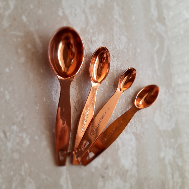 Tea Measuring Copper Spoon Set