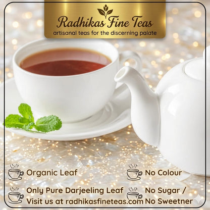 Virgo Zodiac Tea Gift – Refreshing Spearmint Tea Infusion