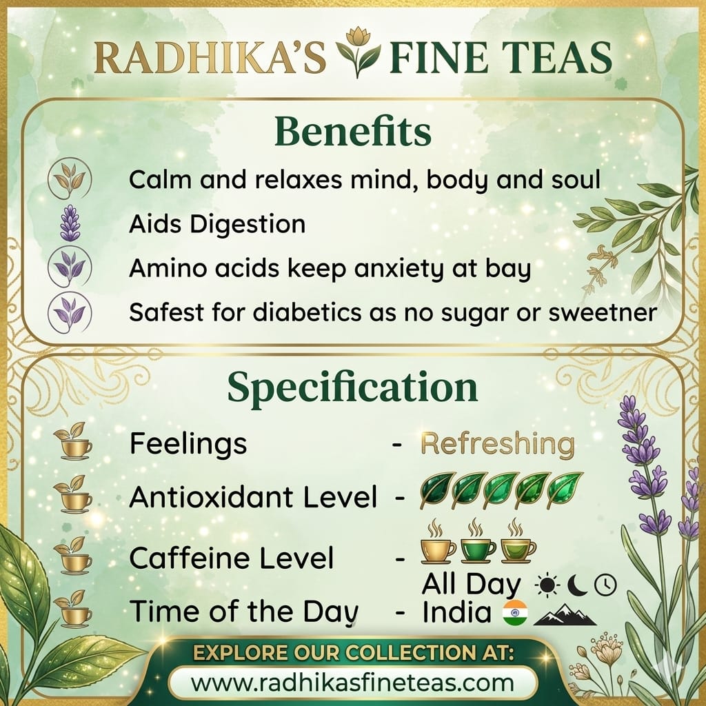 Virgo Zodiac Tea Gift – Refreshing Spearmint Tea Infusion