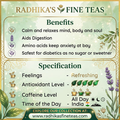 Virgo Zodiac Tea Gift – Refreshing Spearmint Tea Infusion