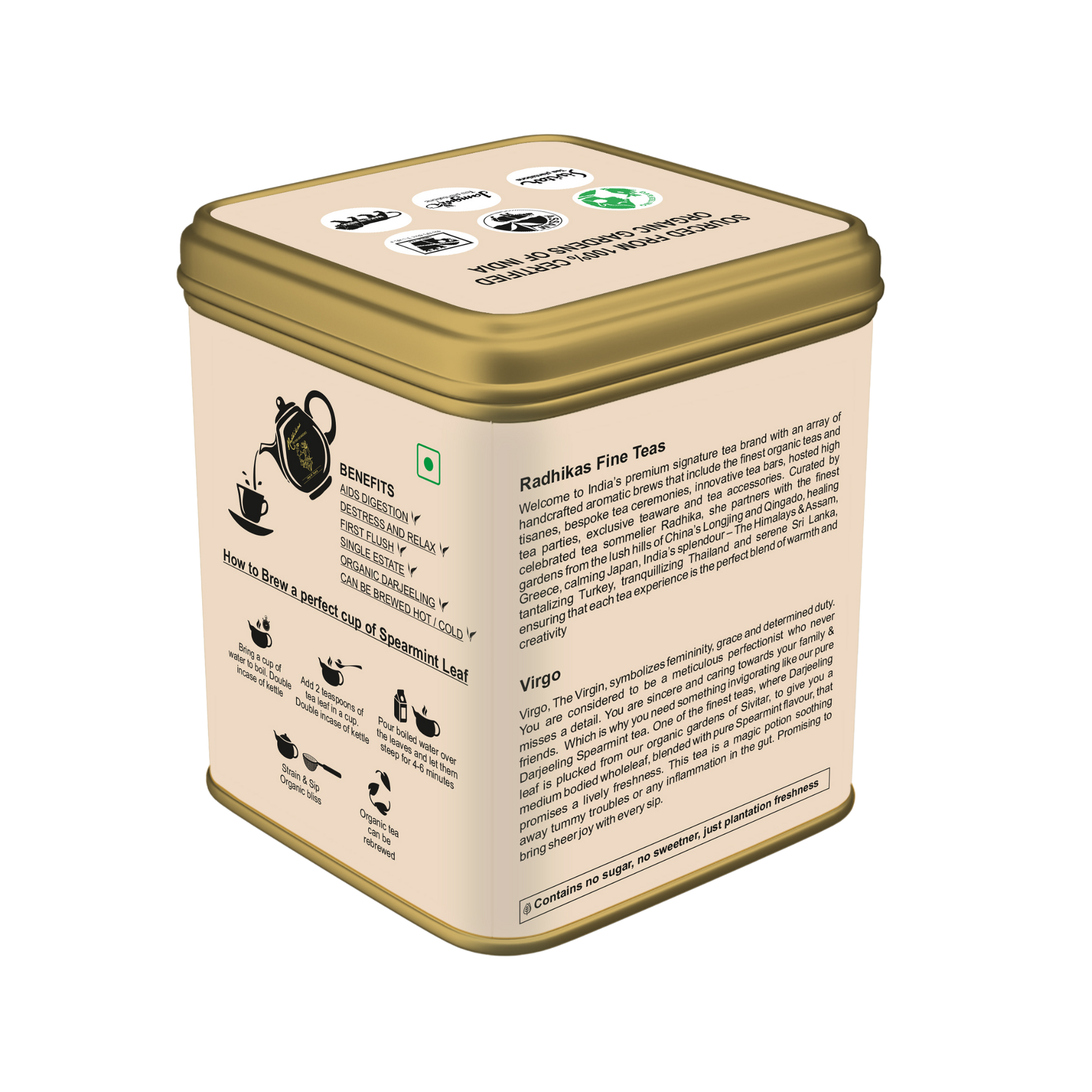 Virgo Spearmint Tea