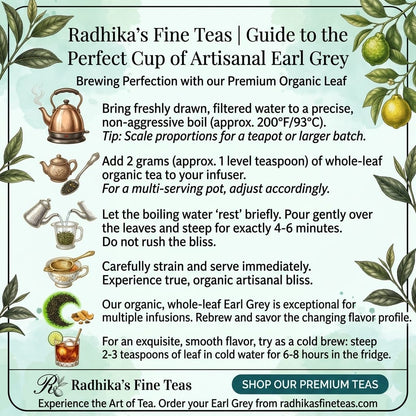 STRESS BUSTER Earl Grey Tea - Calm Mind & Improve Digestion