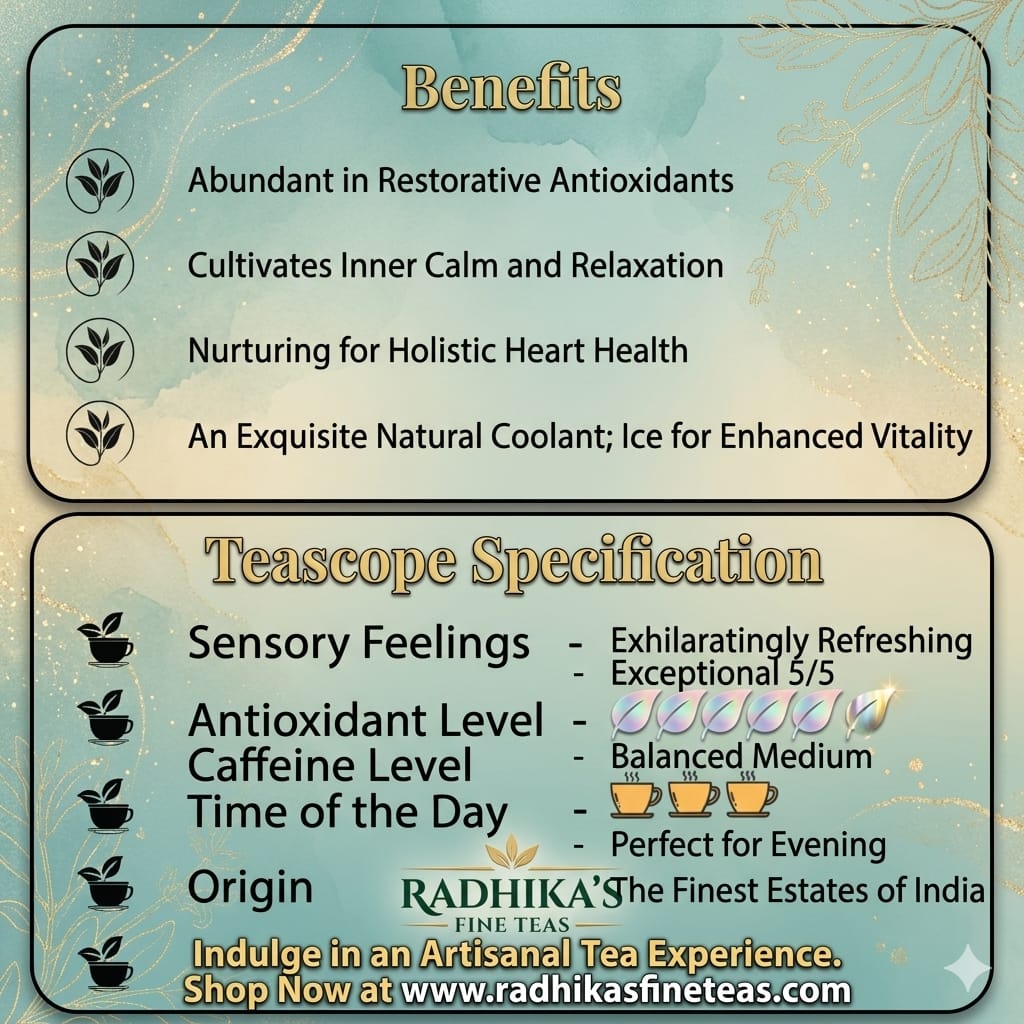 Wellness Darjeeling Passion Fruit Tea  Refreshing & Uplifting Infusion