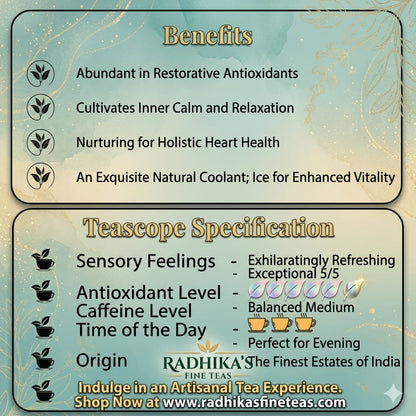 Wellness Darjeeling Passion Fruit Tea  Refreshing & Uplifting Infusion