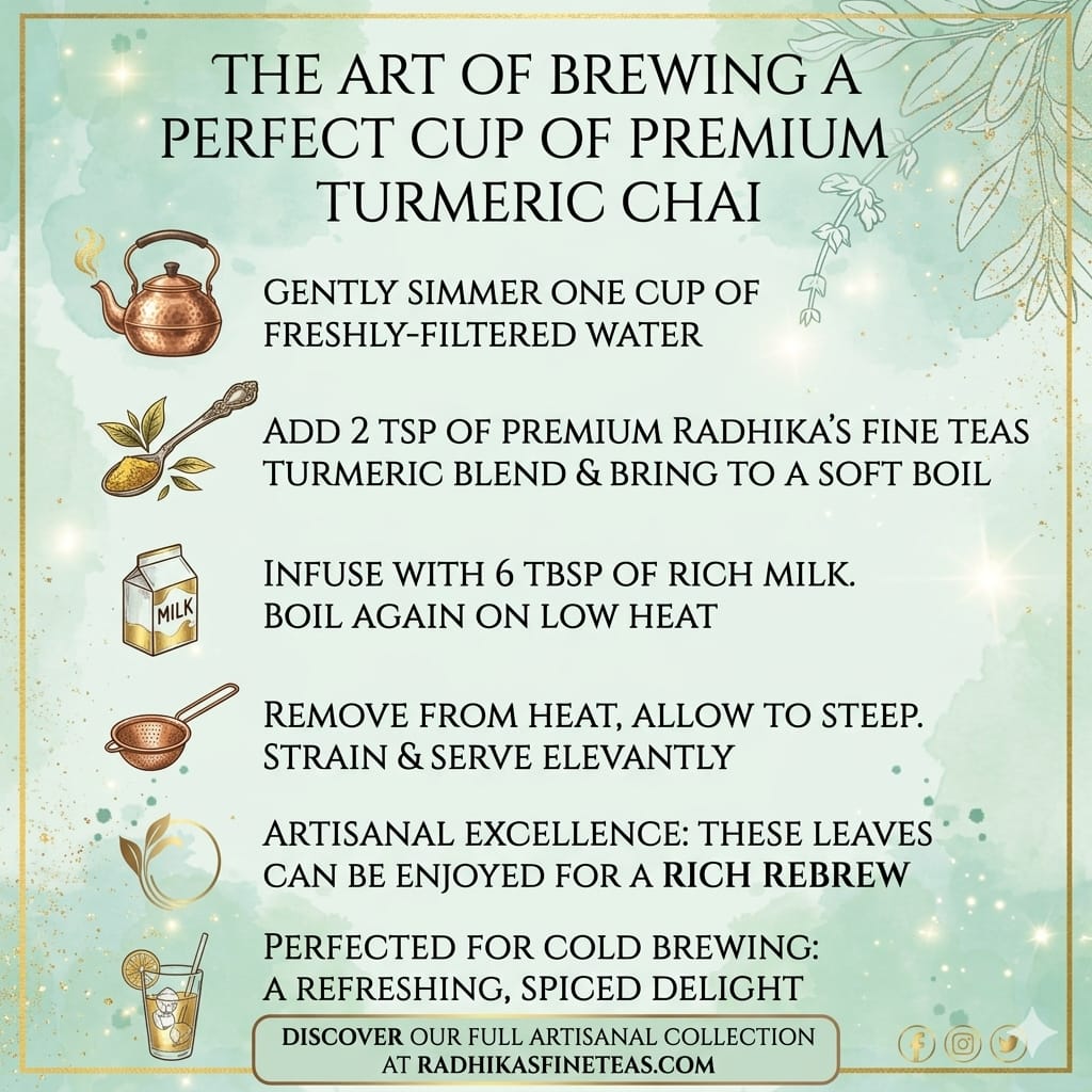 Turmeric Tulsi Licorice Chai Golden Warmth, Gentle Strength