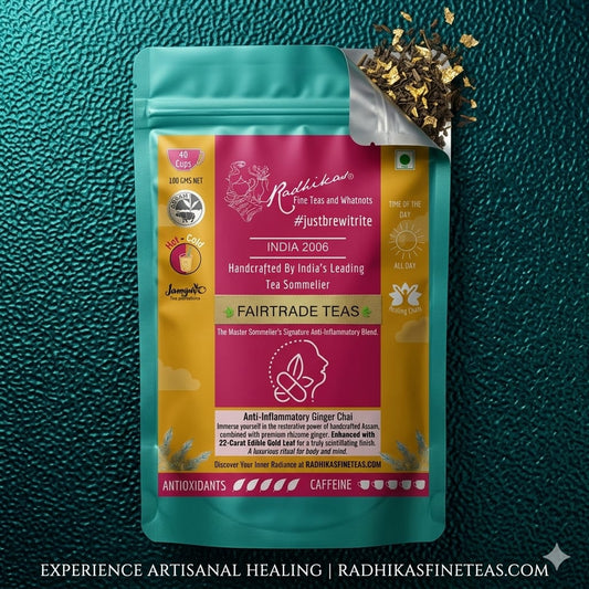 ANTI-INFLAMMATORY Ginger Chai - Promote Wellness & Reduce Inflammation