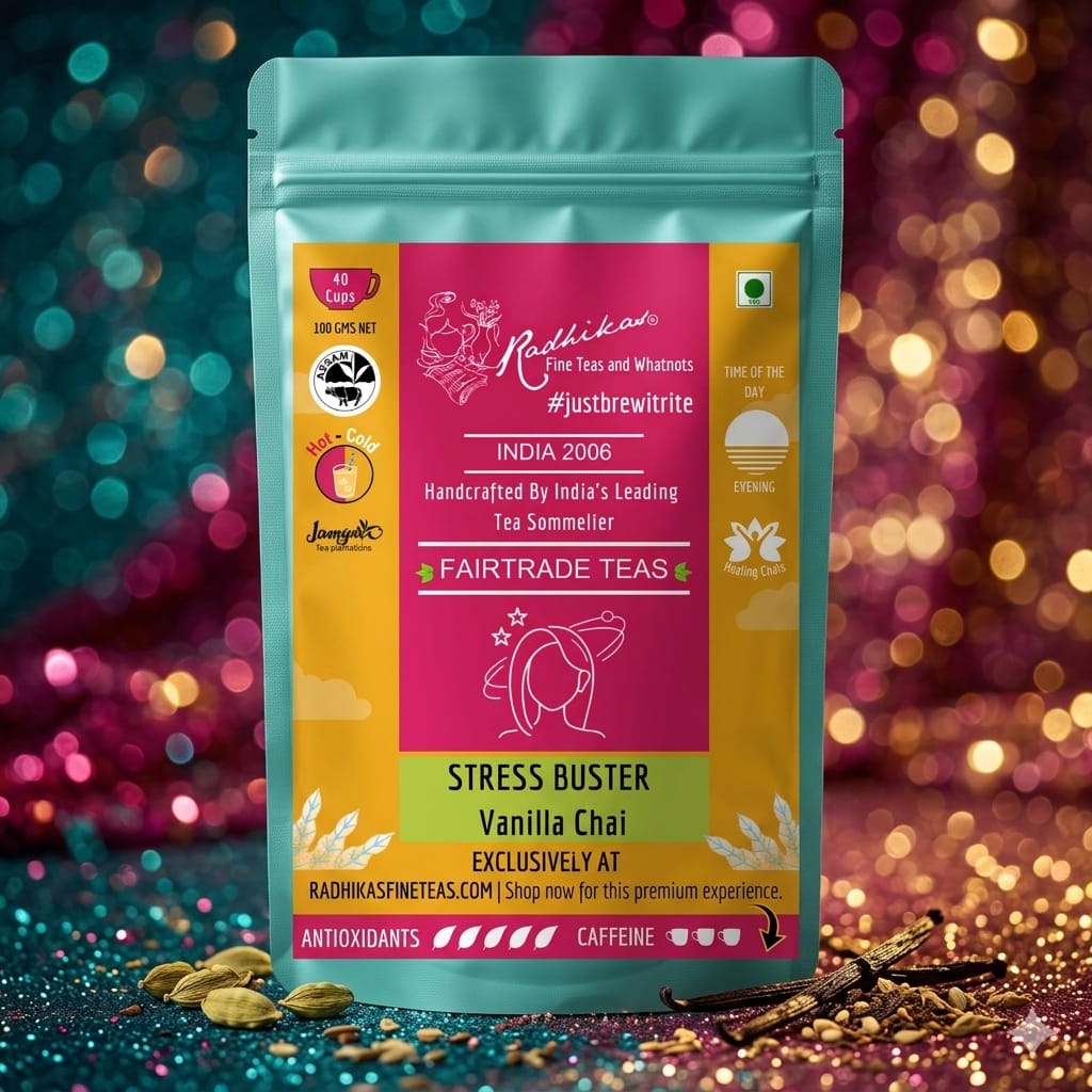 Vanilla Chai Tea Smooth, Calming & Aromatic Blend