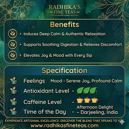 Vanilla Chai Tea Smooth, Calming & Aromatic Blend