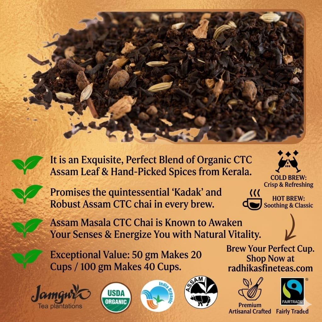 Premium Masala Chai Rich Spice & Daily Energy