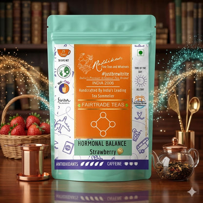 Best Darjeeling Tea with Strawberry  Light & Refreshing