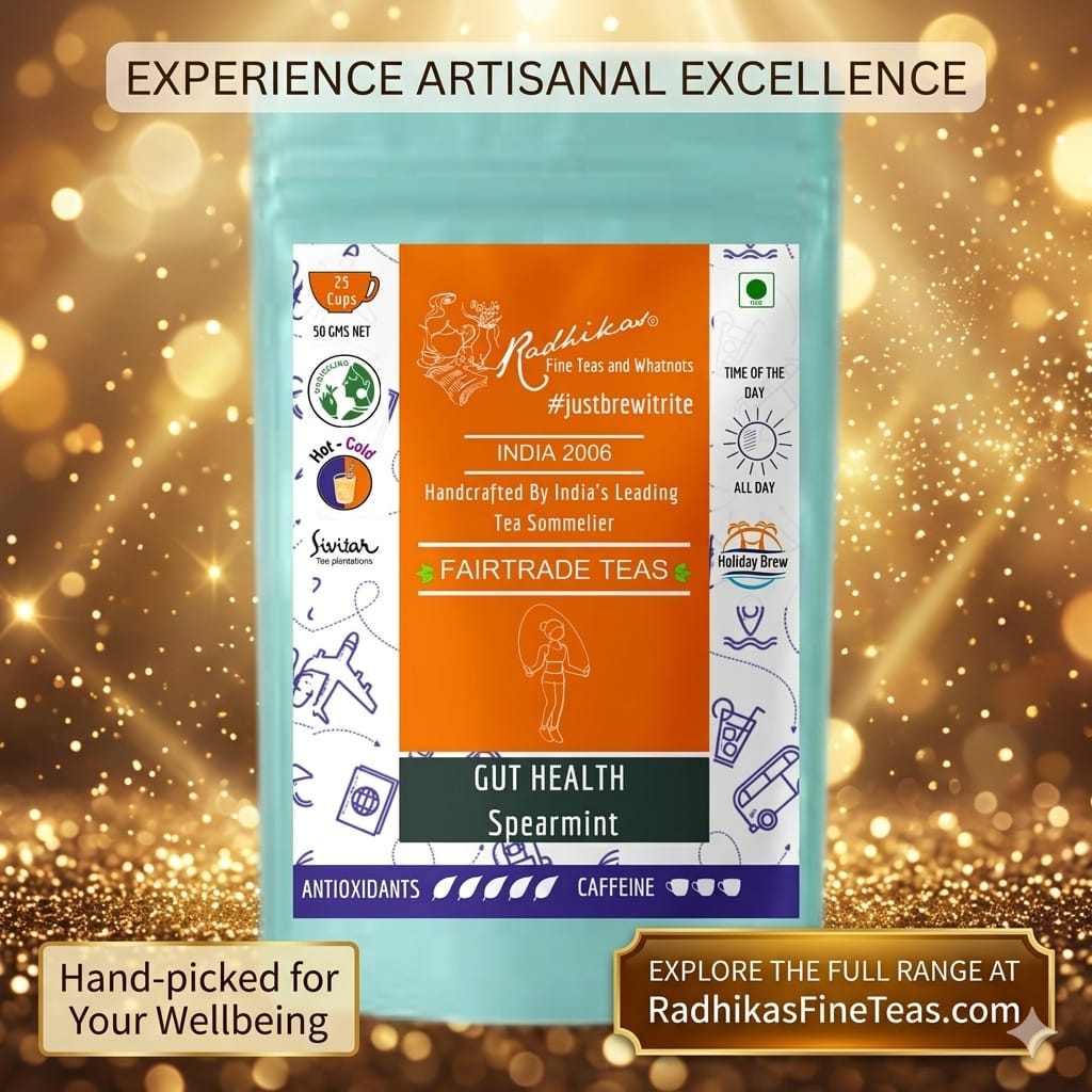 Spearmint Darjeeling Tea Fresh, Calming & Digestive