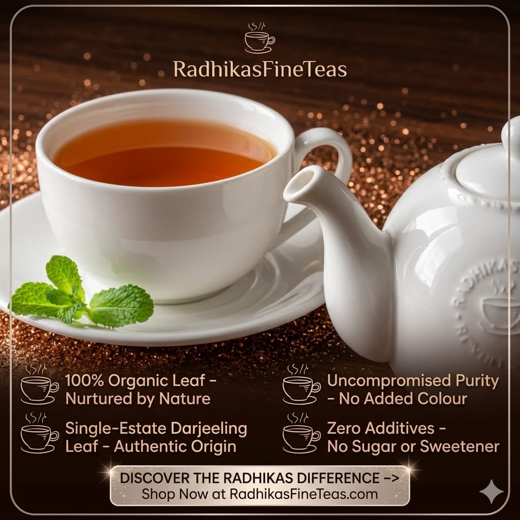 Spearmint Darjeeling Tea Fresh, Calming & Digestive