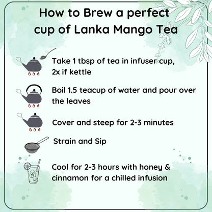 ANTI-INFLAMMATORY Lanka Mango Black Tea