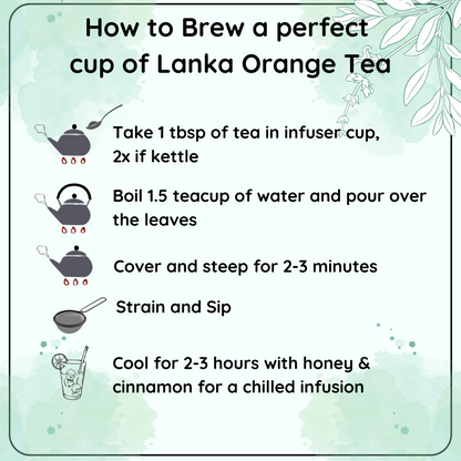 ANTI-INFLAMMATORY Lanka Orange Tea