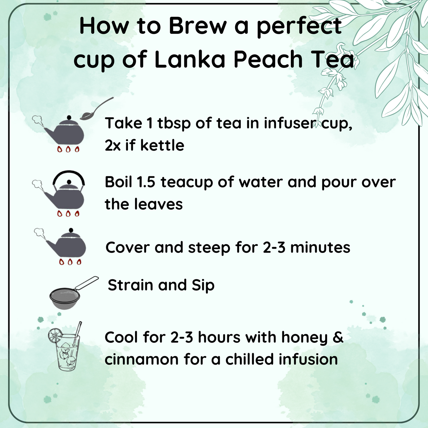 ANTI-INFLAMMATORY Lanka Peach Tea